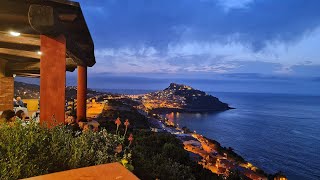 Castelsardo Sardegna Ristorante panoramicissimo ❤️ [upl. by Chil704]