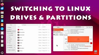 Switching to Linux Drives amp Partitions [upl. by Anitaf]