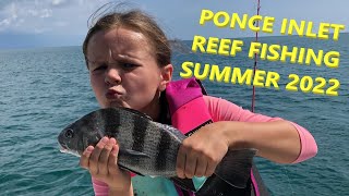 Summer 2022 Reef Fishing in Ponce Inlet  BLACK DRUM [upl. by Ahsenrat493]