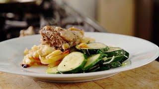 How to cook roast lamb boulangère potatoes  Jack Stein recipe [upl. by Ahsinek]