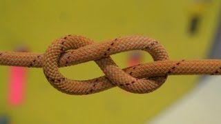 How to Tie Figure 8 FollowThrough Knot  Rock Climbing [upl. by Salomon160]