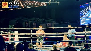 Reactions from Ringside  All Knockdowns from Caraballo vs Sultan [upl. by Duwad552]