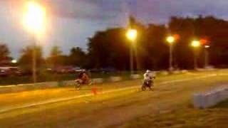 CRF 250R Vs KLX 300R [upl. by Dearr643]