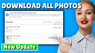 How to download all photos from facebook page 2024 Guide [upl. by Anilag]