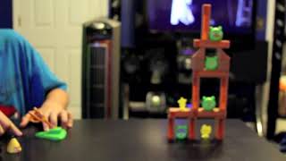 Angry Birds Board Game quotKnock On Woodquot Angry Review REUPLOADED [upl. by Tilford675]