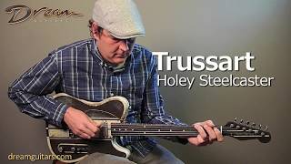 2018 Trussart Holey Steelcaster [upl. by Eilrebmik]