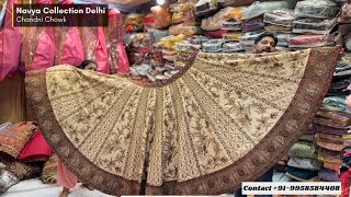 Designer Lehenga in Chandni Chowk ✨ [upl. by Telrahc]