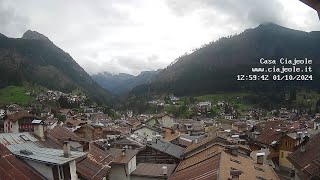 Timelapse 01102024  Webcam Casa Ciajeole  Moena Val di Fassa Dolomiti [upl. by Eceinert]