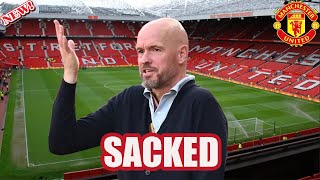 Erik ten Hag has officially been sacked as the head coach of Manchester United [upl. by Frechette461]