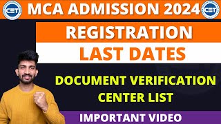 MCA Registration Last Date 2024  Mca Cap Round Process 2024 [upl. by Nutter]