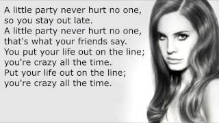 Art Deco  Lana del Rey With Lyrics [upl. by Iron]