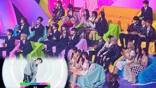 Idols reaction to Jungkook Win Hot Trend Award at MMA 2023 [upl. by Tallou]