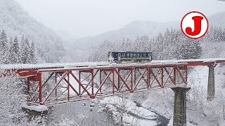 Train stroll Akita Nairiku Railway 2 cruises 15 days trip EP8：Day 11 [upl. by Hofstetter951]