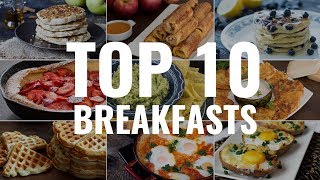 Easy 10 Breakfast Recipes [upl. by Lassiter]