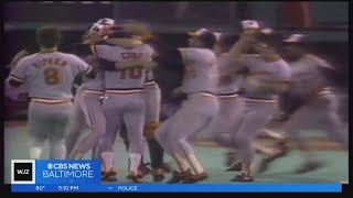 Baltimore Orioles celebrate the teams 1983 World Series Champs [upl. by Iek]