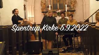 Eline Hellerup Åsbakk feat Svaneborg Kardyb og Christor Stangness i Spentrup Kirke 2022 [upl. by Ebneter]