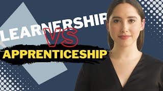 LEARNERSHIPS versus APPRENTICESHIPS  Bconsult [upl. by Notsek949]