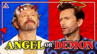 Are Michael Sheen amp David Tennant ANGELS or DEMONS  Good Omens 2 [upl. by Imailiv728]