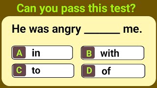 English Grammar Exercise  Prepositions [upl. by Dearden]