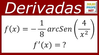 DERIVACIÓN DE FUNCIONES  Ejercicio 20 [upl. by Leonardo]