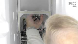 Whirlpool Refrigerator Repair  How to Replace the Fan Blade [upl. by Nwahsaj908]