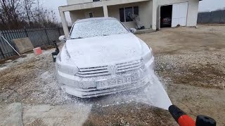 Mjjc foam cannon pro pro x power wash Bosch aquatak 135  Volkswagen Passat b8 [upl. by Lenee]