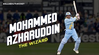 Mohammad Azharuddin The Wizard  Stylist Stroke Makers  Allaboutcricket [upl. by Navar]