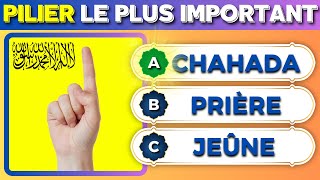 Quiz quotLes 5 Piliers De LIslamquot  Questions de Quiz Islamique sans musique [upl. by Elin]