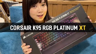 Handson Corsair K95 RGB Platinum XT 2020 [upl. by Sivle]