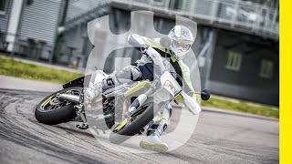 701 SUPERMOTO  The Curve  Husqvarna Motorcycles [upl. by Lehsar]