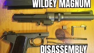 Wildey Magnum DisassembleReassemble [upl. by Ciro]