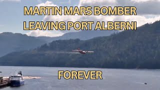 Farewell to a Legend Martin Mars Bomber Departs Port Alberni Forever  DJI AIr 3 Livestream [upl. by Nwahsir]