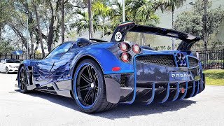 Pagani Huayra BC Macchina Volante at Pagani Miami Most Beautiful Hottest Car In the World [upl. by Cahan]