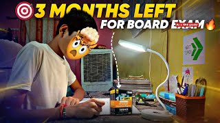 3 Months left for board exam as a 10th grader  Class 10 study vlog [upl. by Calvin45]