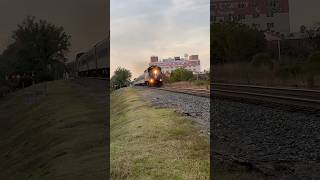 Piedmont 74 leaving Durham  amtraktrains amtrak railroad railfan [upl. by Nizam]