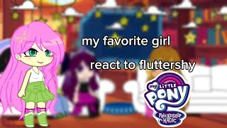 fandom react to fluttershymlpshipsfluttershy x discord35🇺🇸🇧🇷gacha nox [upl. by Alida]