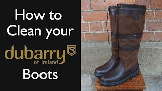 How To Clean Your Dubarry Boots [upl. by Husch371]