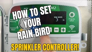 How to Rain Bird ESPTM2 Lawn Sprinkler Controller [upl. by Keel]