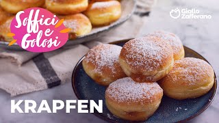 KRAPFEN  la RICETTA PERFETTA per KRAPFEN SUPER SOFFICI🥰🧡 [upl. by Zelten]