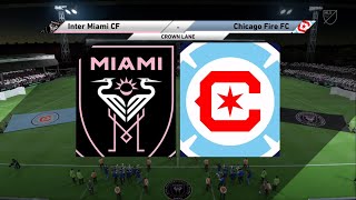 FC 24 MLS 2024 Conferencia Este  Inter Miami vs Chicago Fire  Xbox [upl. by Noyes]