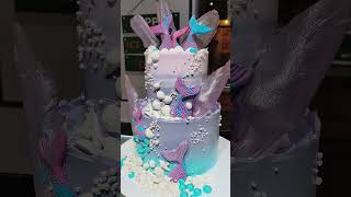 thala cake somya 3 kg mermaid theme cakecakedesign pure egless [upl. by Nigel]