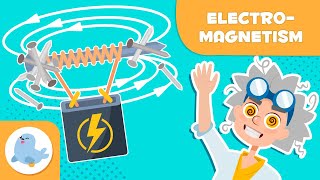 ELECTROMAGNETISM for Kids⚡🧲 What are Electromagnets 🔌 Science for Kids [upl. by Sucul]