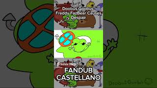 Doobus Goobus Freddy Fazbear Causes Despair FANDUB CASTELLANO  fandub shorts [upl. by Bander976]