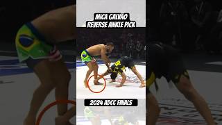 Mica Galvão Reverse Ankle Pick  2024 ADCC Final vs Vagner Rocha [upl. by Yenaiv]