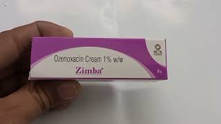 Zimba Cream  Ozenoxacin Cream 1 Uses  Zimba Cream Uses Side effects Benefits Review Hindi [upl. by Leira669]