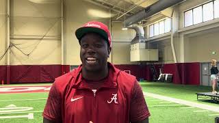 Alabama WR Coach JaMarcus Shephard Missouri Week [upl. by Ysdnil]