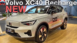 New VOLVO XC40 RECHARGE 2024  OVERVIEW exterior interior [upl. by Ermine306]