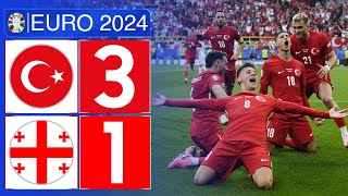 Türkiye 31 Gürcistan  Euro 2024 Türkiye Gürcistan Canlı Yayın [upl. by Gerge]