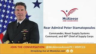 2023 McAleese quotFY2024 Defense Programsquot Conference  RADM Peter Stamatopoulos  DPC23 [upl. by Neemsaj748]