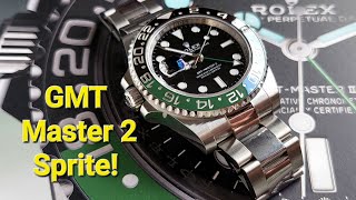 Rolex GMT Master 2 126720VTNR Sprite  Riddler beats the Batman [upl. by Anirrak]